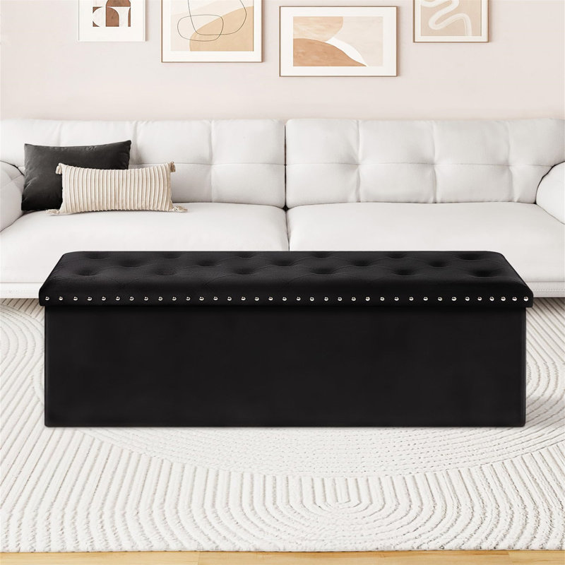 Storage Bench, Black
