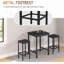 Michealla Counter Stool with Metal Frame-1204586247