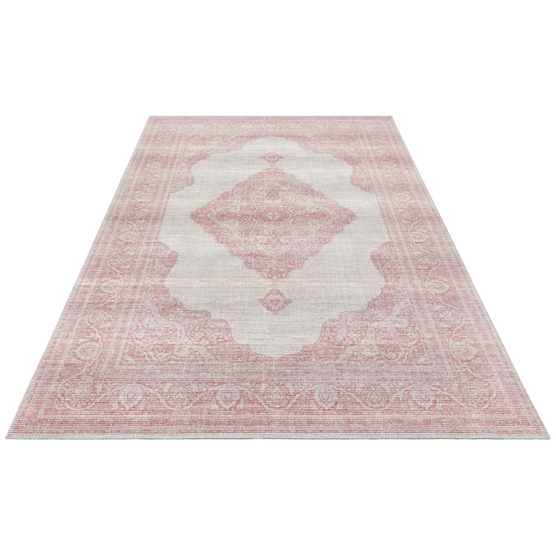 Carme Tufted Pomegranate Red Rug, Rectangle 80 x 150cm