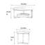 Table basse ronde en bois de selle noyer-103410596