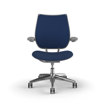 Chaise de travail ergonomique avec dossier rembourré Liberty