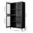 Leclair 59" Dining Cabinet With Glass Doors