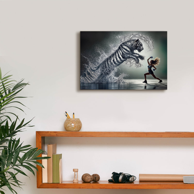 Trinx 'Fight' by Rey Klimt Wall Art