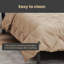 Microfiber Solid Colour Bedspread-125829414-125829415