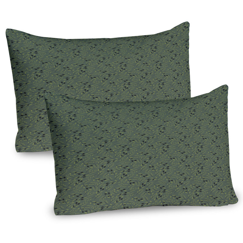 Ensemble de 2 taies décoratives à motif de pastel Ambesonne, H 20 po x l 26 po
