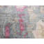 Tapis rose noué à la main de conception unique 9 pi x 12 pi 1 po nouvel âge Valpuri