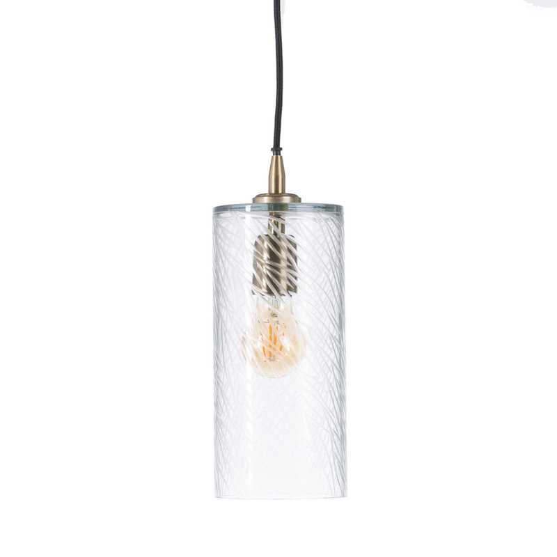 Deshields 1 - Light Transparent Single Pendant