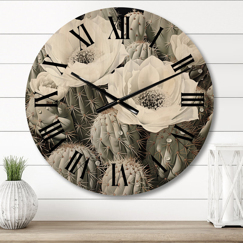Horloge murale en bois massif Weikert, Moyenne