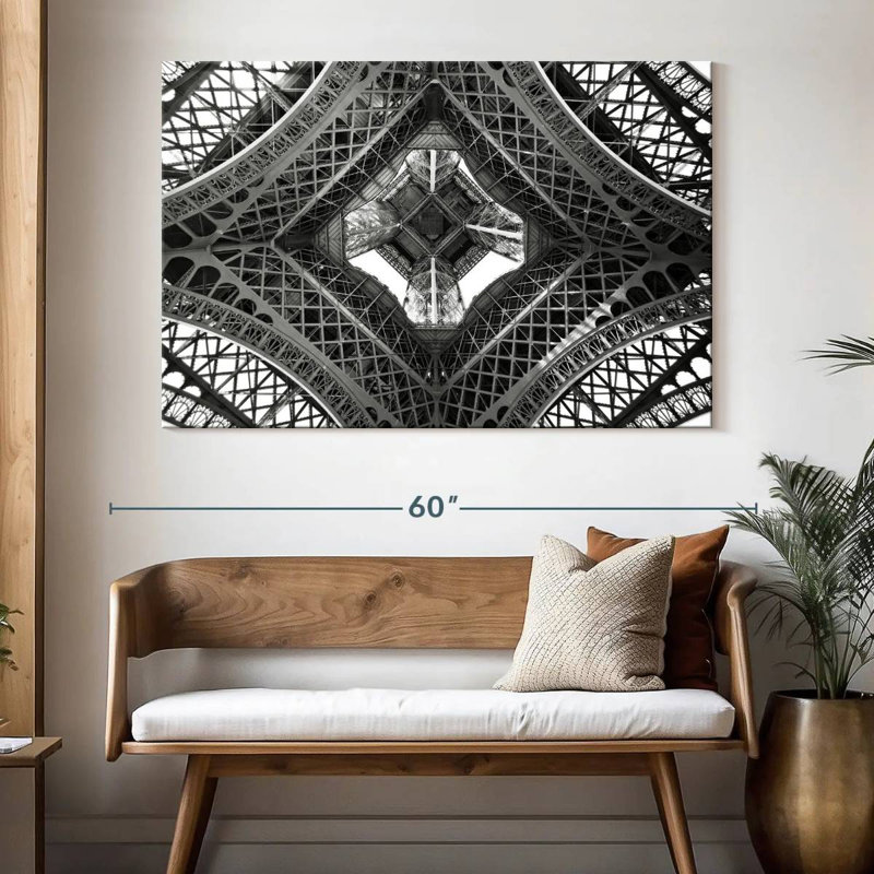 Nicci Under The Eiffel Tower, 34" H x 51" W
