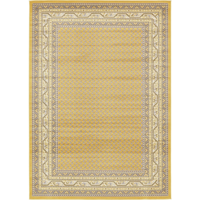 Tapis jaune Wingate, Rectangle 4 pi x 6 pi
