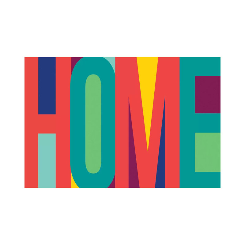 Home by PI Studio - Wrapped Canvas Print, 20.32 cm H x 30.48 cm W