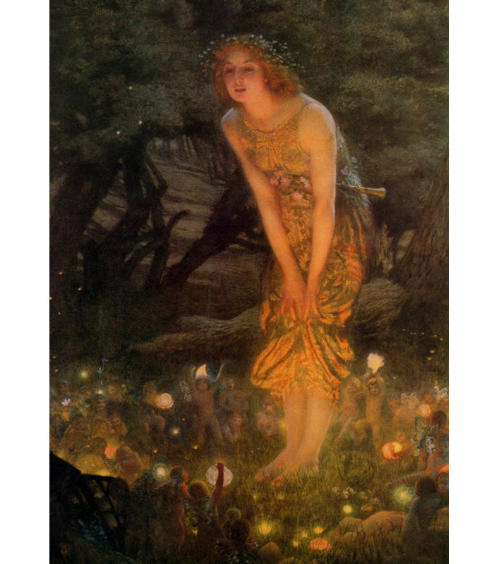 Solstice d'été, H 18 po x l 13 po