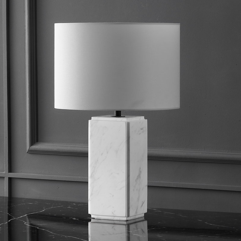 Zahra Standard Table Lamp, White