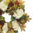 Fall Wreath with Hydrangeas and Maple Leaves