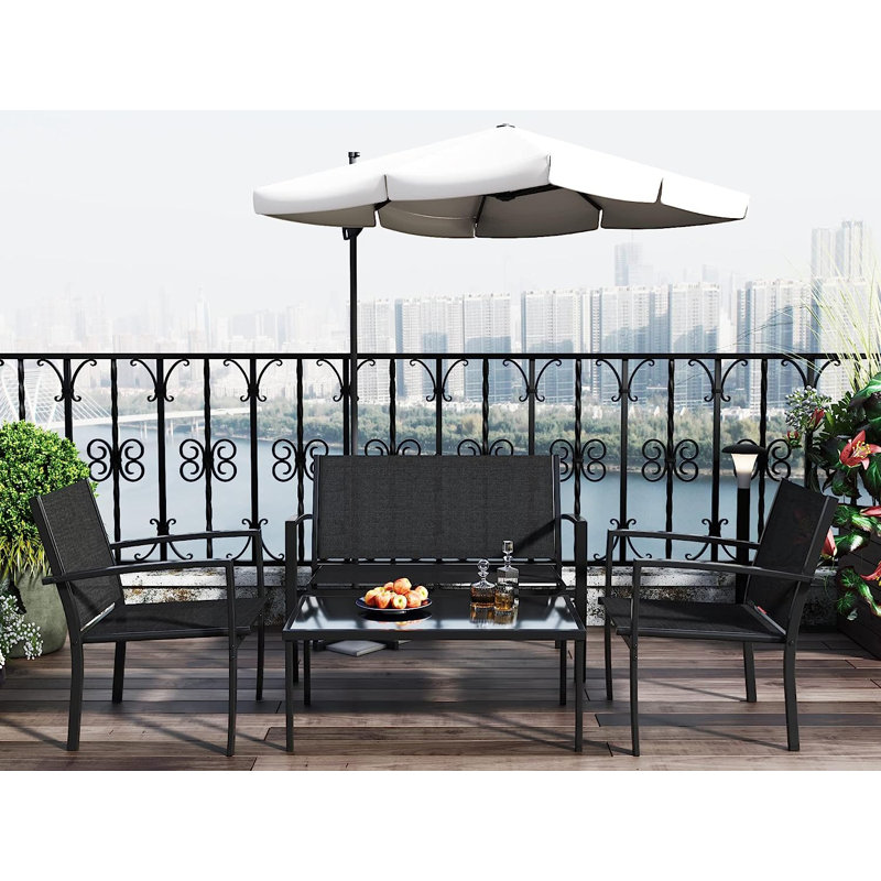 Daun 4 - Person Patio Conversation Set