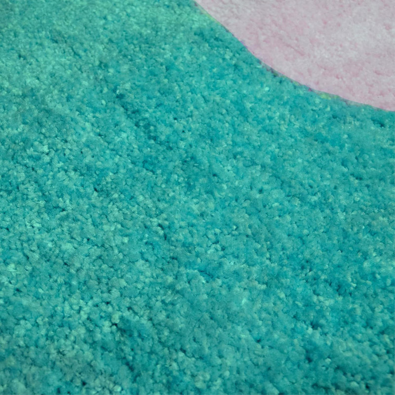  Tapis décoratif en forme de marguerite 30 po x 30 po