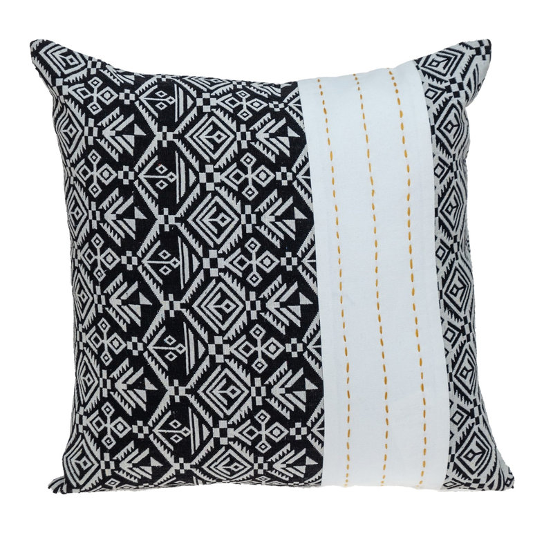  Coussin en laine réversible