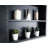 20X28 Inch Black Metal Framed Wall Mount Or Recessed Bathroom Medicine Cabinet With Mirror-674216684-674216686