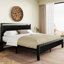 Lit plateforme Minas - noir