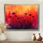 Danse d'automne d'Alger, coucher de soleil, coquelicots V - coquelicots, art mural-291406562-529098814-291406563