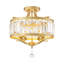 Plafonnier encastré en cristal 4 lumières Elonso-73477729