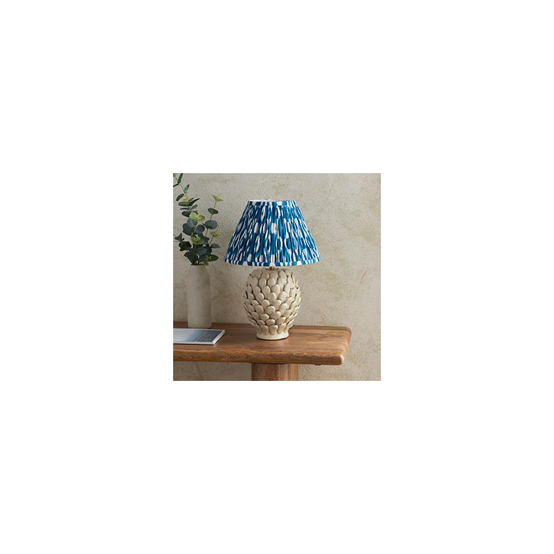 Layered Leaf Table Lamp, Marlin Blue