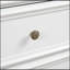 Commode moderne à 6 tiroirs avec rangement spacieux et rangement pour la chambre à coucher et le salon