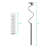 Spiral Garden Metal Rain Gauge
