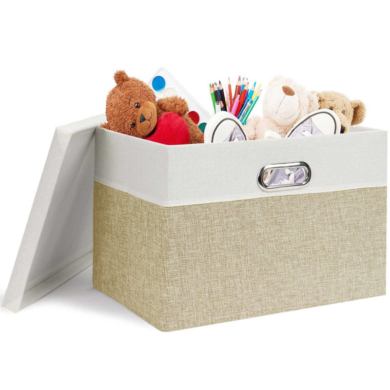 Ebern Designs Fabric Decorative Bin