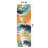 Parksley Palm Frond Indoor/Outdoor Area Rug Ivory/Orange/Navy-110742441