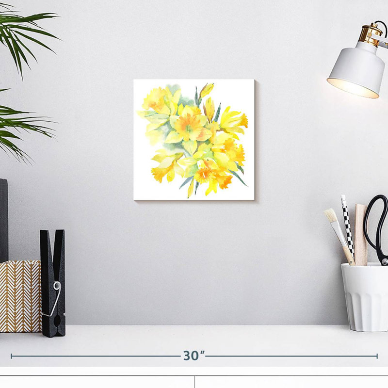 Bouquet de jonquilles jaunes Harnek, H 10 po x l 10 po