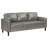 Farallone Grey Track Arm Sofa