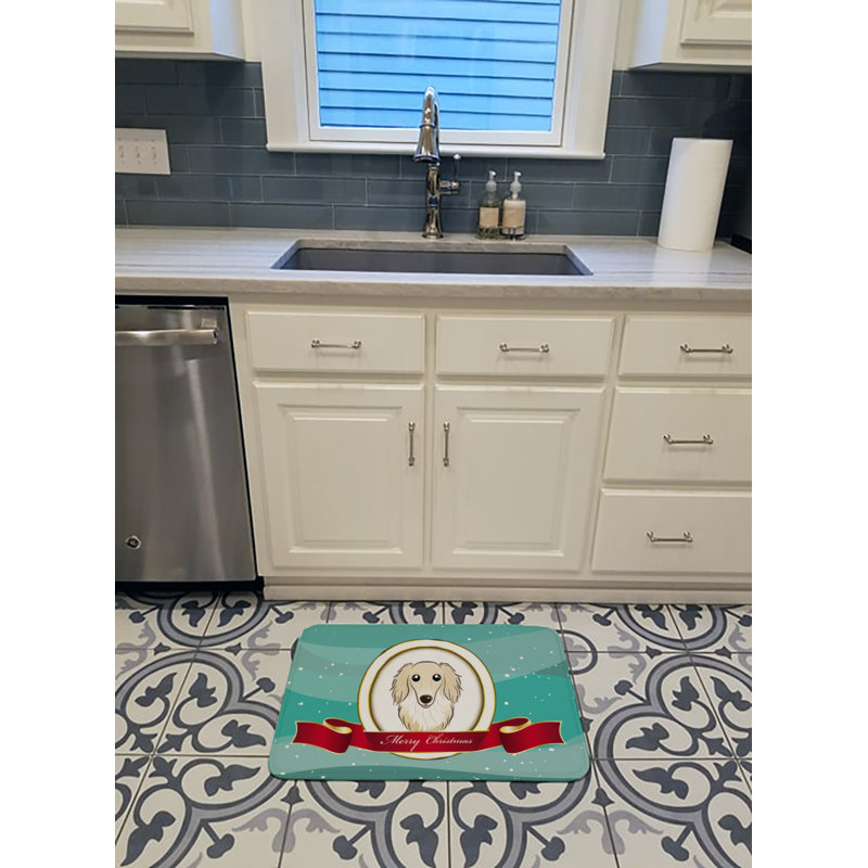 Tapis de cuisine Doreatha Longhair, Rouge