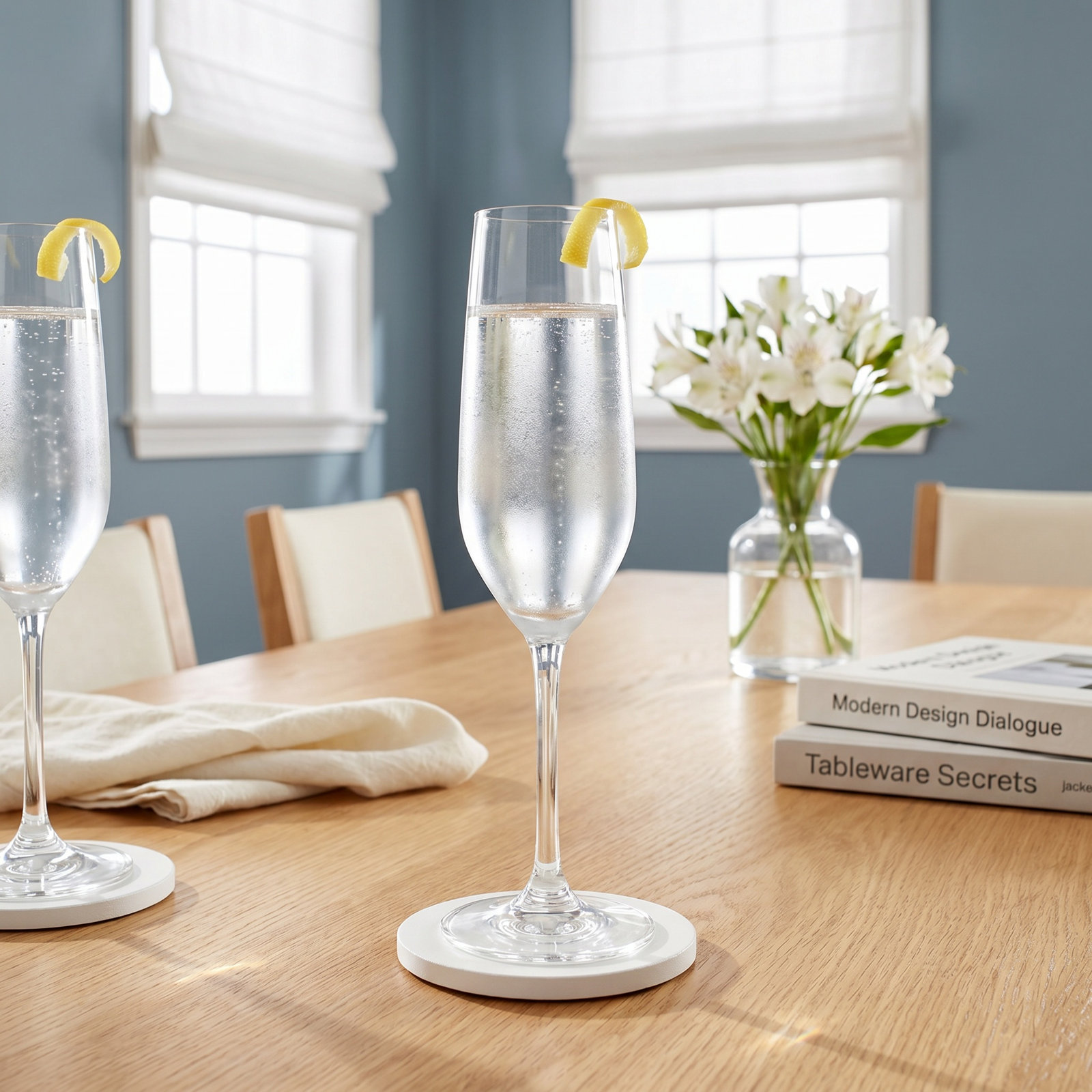 Forte Crystal Champagne Flute
