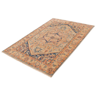 Tapis gris Jules Serapi 6 pi 0 po x 8 pi 9 po