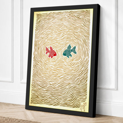Swimming Together Japandi - Print
