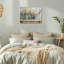 Wrapped Canvas Painting
