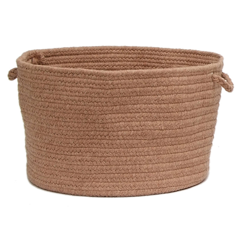 Panier en tissu tissé, H 12 po x l 16 po x P 12 po, Neutre