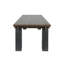 Table de salle à manger en bois massif 90 "Hennécy