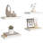 Wall Shelf  Wall Mounted Display Shelf for Photo Frame Set of 4-2135169294-2119483725-1932820910