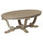 Livesay Oval Coffee Table with Cabriole Legs