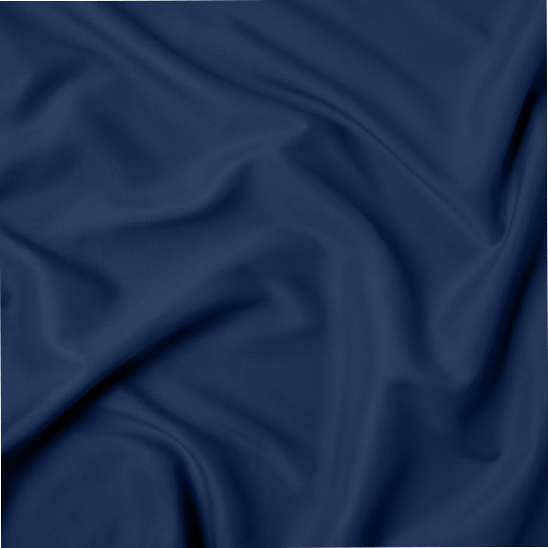 Taie décorative en polyester , Grand lit, Bleu foncé