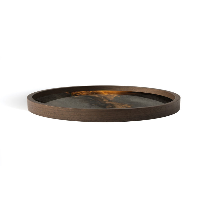 Linear Flow Decorative Tray