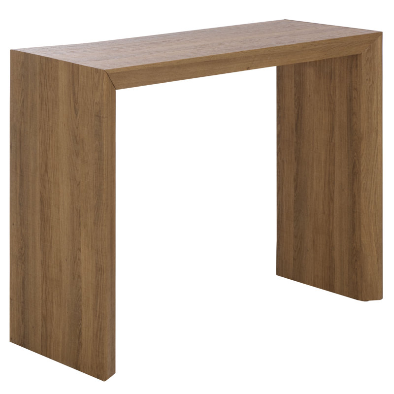 Woodrow Console Table, Natural Brown