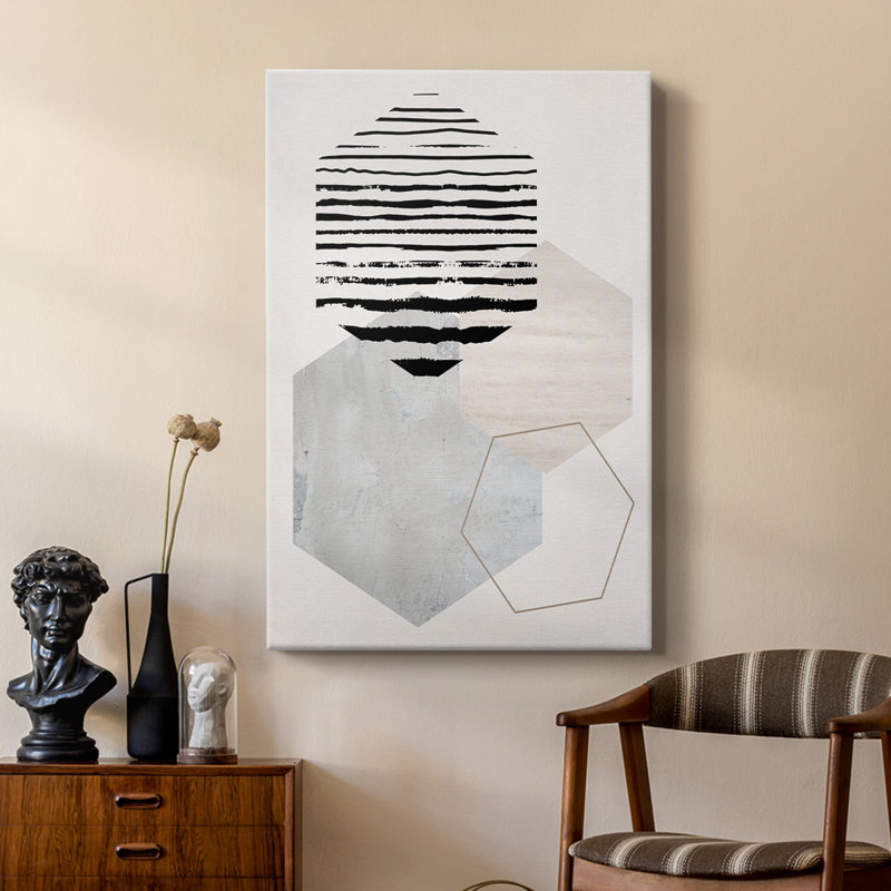 Affichage hexagonal II - galerie Cavas personnalisée