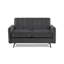Acke 2 Seater Velvet Loveseat-1485881901