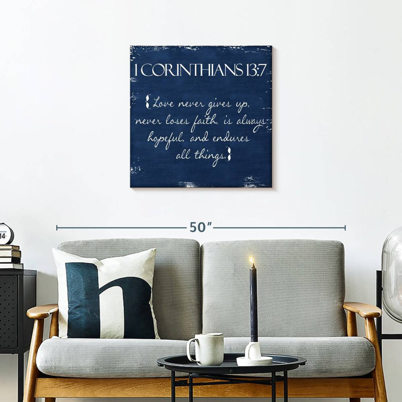 Tergel Corinthians Blue, 24" H x 24" W