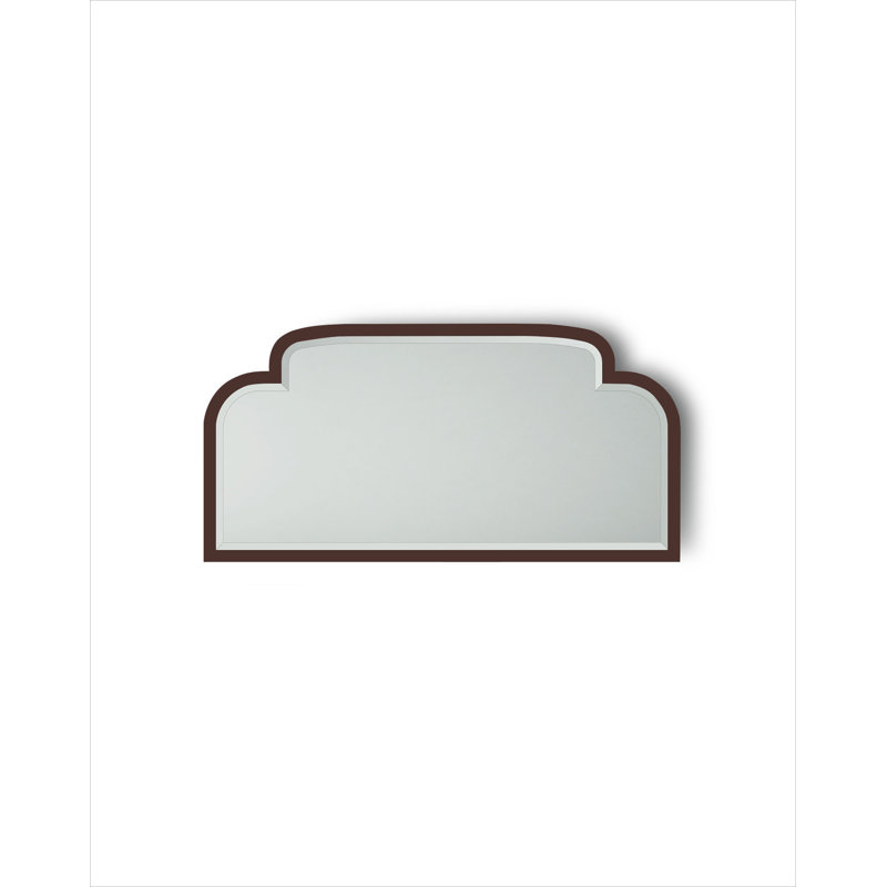 Music Flat Beveled Wall Mirror, Fango, 31.5" x 63"