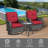 Tonry 2 - Person Patio Conversation Sets with Cushions-1640578925