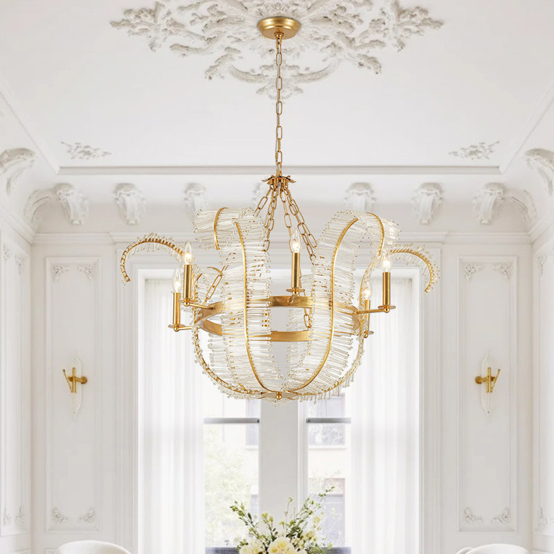Yaritza 4 - Light Dimmable Empire Chandelier, 6 Lights